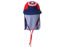 Sombrero de Capitán América, protector solar, verano, niño/niña