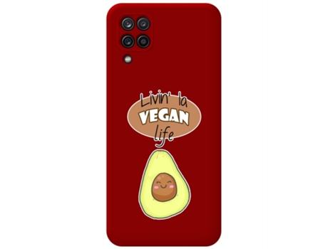 Carcasa Samsung Galaxy M12 TUMUNDOSMARTPHONE Silicona Líquida Dibujos Rojo