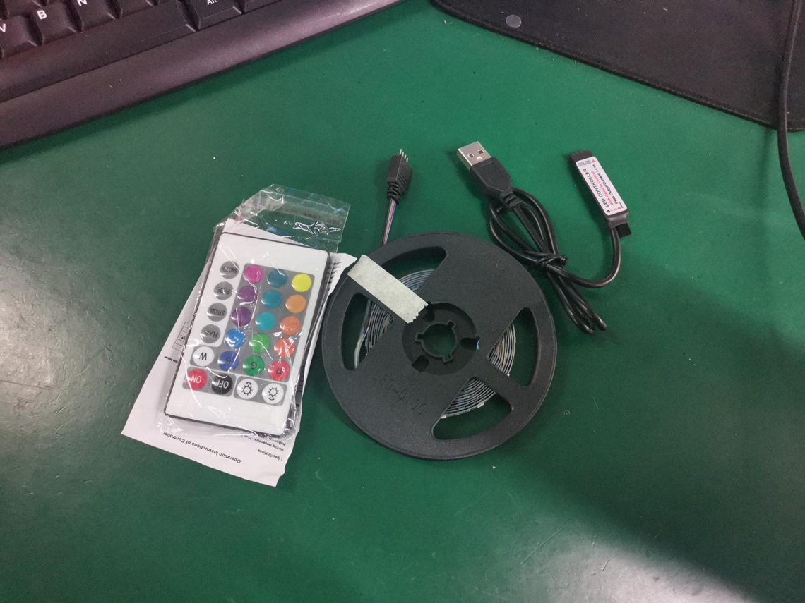 2026-tira Led Rgb Flexible 5v Usb Con Control Remoto Para Iluminación De Fondo Tv Cinta Lámpara Led