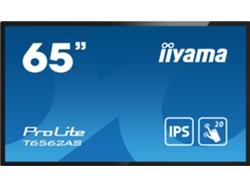 Pantalla táctil Prolite T6562as B1 de 165 cm, 3840 x 2160, 4K Ultra HD, Iiyama (65)