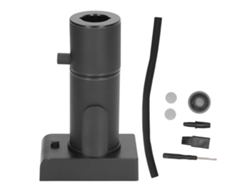Ahumador De Cócteles Ajustable En Aleación De Aluminio Y Zinc, Infusor De Humo Portátil Para Cocina, Negro.