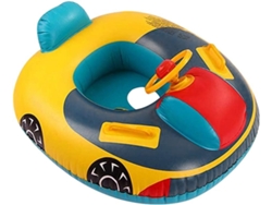 VIVILIYYA Boia Dupla Charmosa Para Pais E Filhos, Aproveitem A Diversão Na Piscina Juntos, Guarda Sol Com Design Deslumbrante, Cores Brilhantes, 80 X 65 Cm, Pos