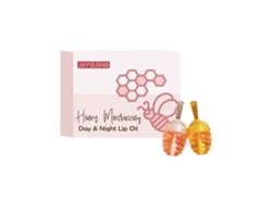 Aceite labial hidratante para uso diurno y nocturno con miel.