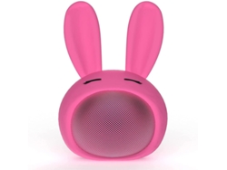 Bonito, divertido y potente kit de manos libres con altavoz Bluetooth | Yizhood rosa resistente al agua
