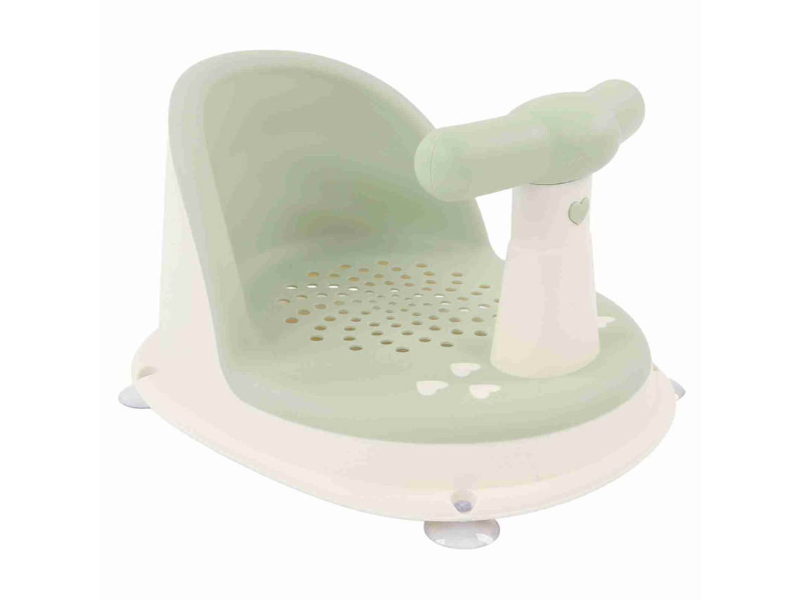 Bolsa De Baño Plegable Para Bebé Con Ventosa Antideslizante Y Asa Extraíble (verde)