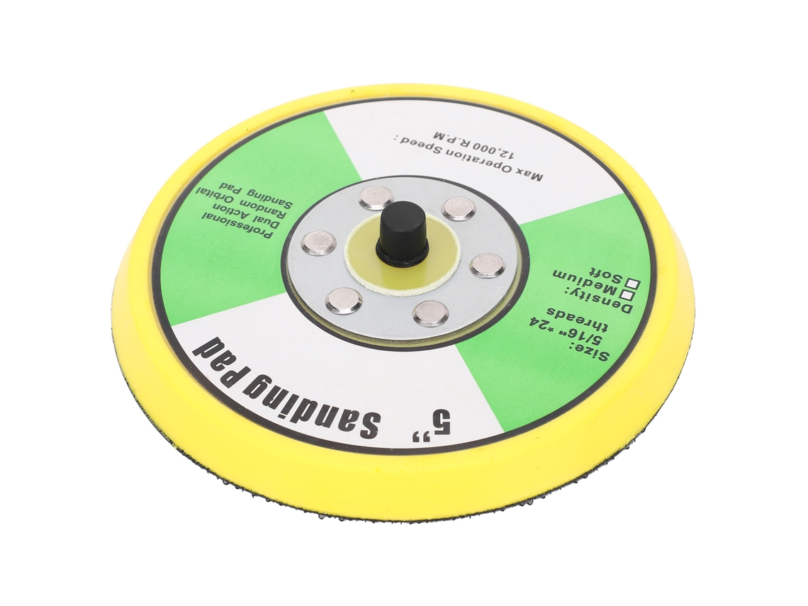 Disco De Lijado Universal De 5 Pulgadas/125 Mm Para Pulir Y Desbastar Con Almohadilla De Lijado