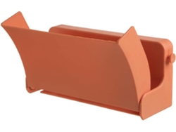 Zapatero Plegable Naranja Instalación Puerta Requiere Perforación Organizador Colgante Multifuncional