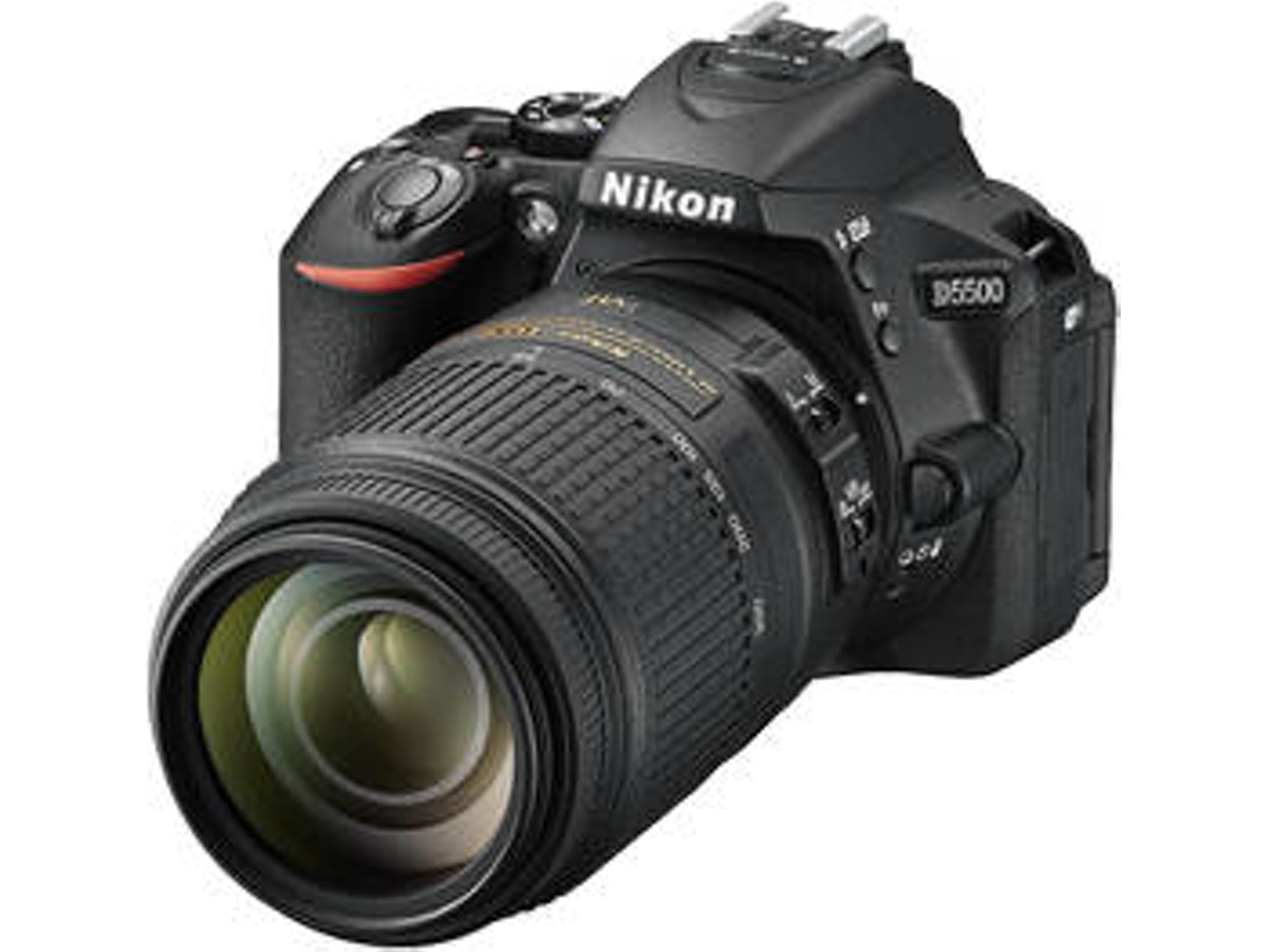 Kit Cámara Réflex NIKON D5500 + AF-S DX 18-105 VR (Negro - 24.2  MP - ISO: 100 a 25600)