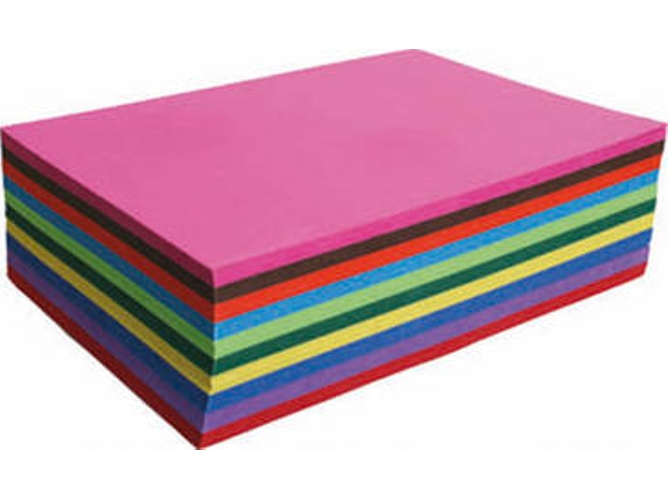 250 Hojas de Papel Decorativo A4 CLAIREFONTAINE Multicolor