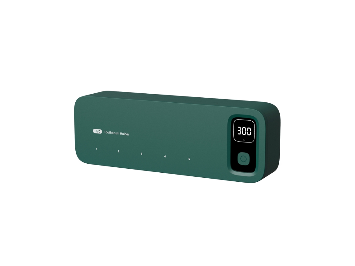 Esterilizador de cepillos de dientes UV recargable MDUG (verde)