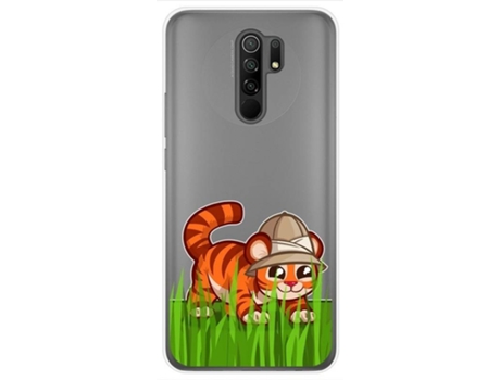 Carcasa Xiaomi Redmi 9 TUMUNDOSMARTPHONE Dibujos Transparente Multicolor