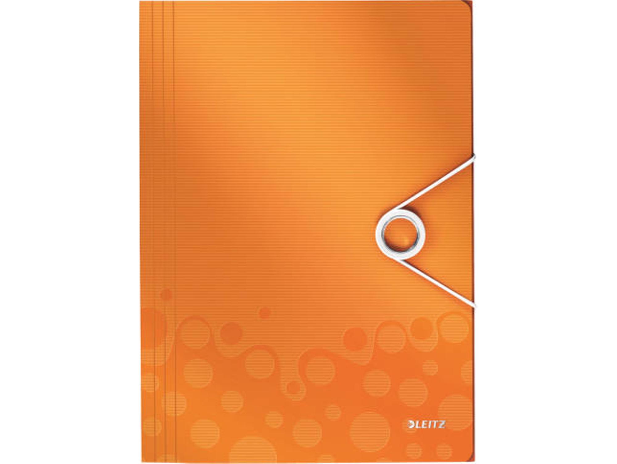 Carpeta 3 solapas LEITZ WOW Naranja (A4 - Capacidad: 150 hojas)
