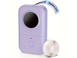 Impresora Térmica D30 Conectividad Inalámbrica, Compatible Impresión Notas Oficina.