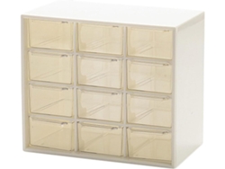 Besportble Caja De Plástico Con Cajones Para Oficina Y Joyería Y Compartimentos En Miniatura 18,00 X 15,50 ...