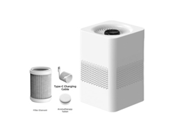 Purificador De Aire, Cable Usb + 1 Filtro Y 1 Pastilla Aromática, Para El Hogar, Blanco Czhhmart