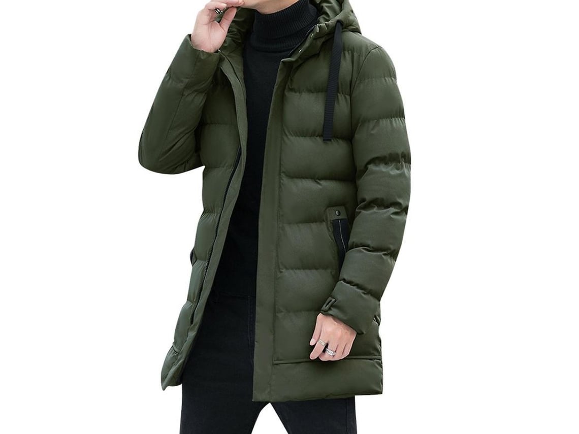 2026-abrigo De Invierno Con Capucha Para Hombre Mystdiy, Chaqueta Rellenada Gruesa Y Caliente