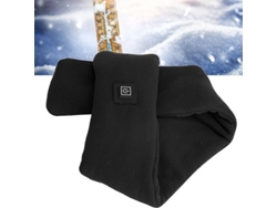 Tengoo Bufanda Térmica De Invierno Negra 3 Niveles Temperatura Calentador Cuello Usb Eléctrico Inteligente