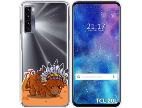 Carcasa TCL 20L / 20L+ TUMUNDOSMARTPHONE Bufalo Multicolor