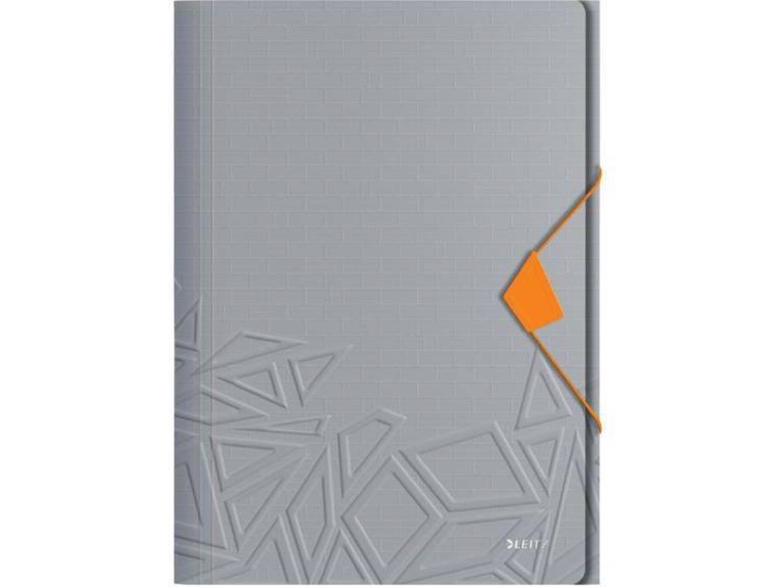 Cubierta con Elástico LEITZ Organizador Urban Chic A4 Gris