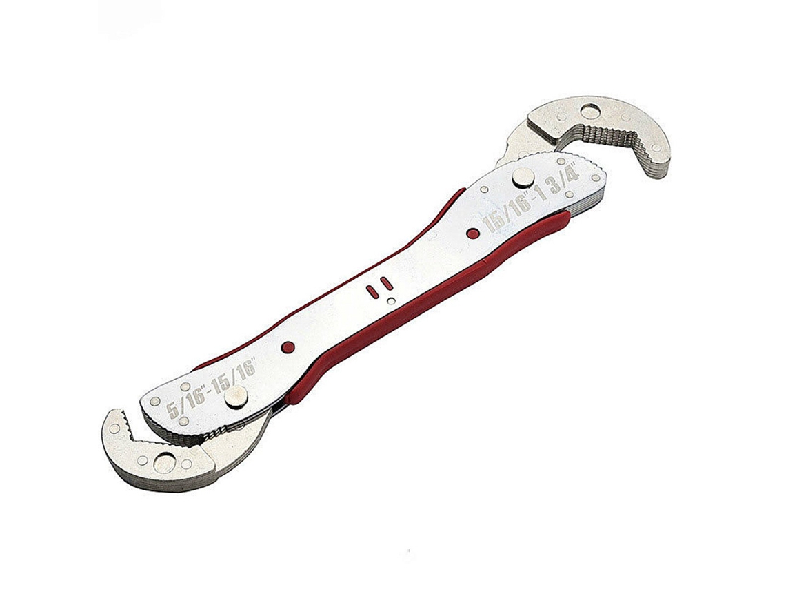 Llave Multifuncional De Acero Inoxidable Con Ajuste Rápido Y Agarre Seguro Para Uso Profesional.