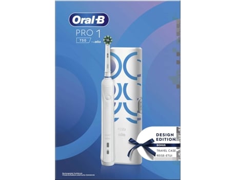 Cepillo de Dientes Eléctrico ORAL B Pro 1 Blanco