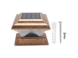 2026-lámpara De Seguridad Solar Para Jardín Exterior Impermeable Luz Blanca Para Hogar Patios Y Decks