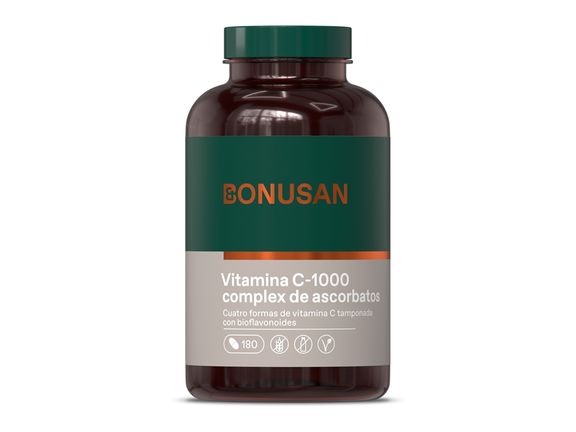 Complejo de ascorbato de vitamina C-1000 180 comprimidos BONUSAN