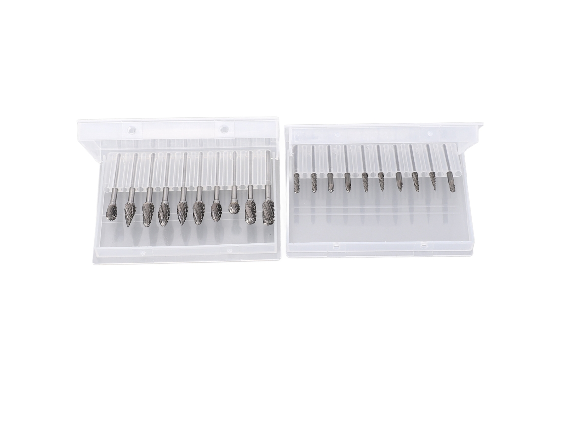 Juego De 20 Brocas Rotativas De Carburo De Tungsteno De Doble Corte, De 1/8 De Pulgada, Para Carpintería Y Grabado Diy.