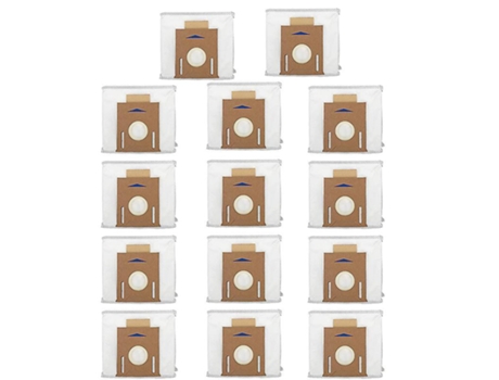 Saco de pó de grande capacidade 14 peças para ecovacs deebot ozmo t8/t8 aivi