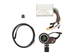 Controlador De Motor Sin Escobillas De 48 V Y 20 A Con Panel De Visualización De Luz De 3 Niveles Para Bicicletas Y Patinetes Eléctricos.