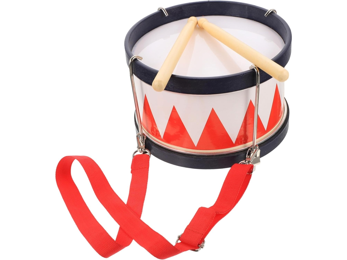 Pequeño Tambor De Percusión Educativo Para Niños Y Niñas, De Colorido Rojo