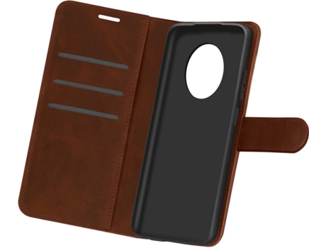 Carcasa y Soporte Xiaomi Redmi Note 9T 5G AVIZAR Vintage con Soporte Márron