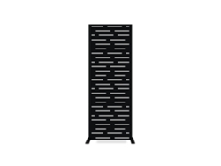 Panel decorativo ARLBERG negro Al.160cm diseño completo
