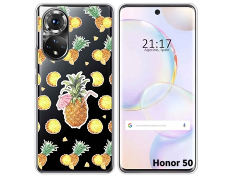 Carcasa Huawei Nova 9 / Honor 50 5G TUMUNDOSMARTPHONE Dibujos Transparente Multicolor