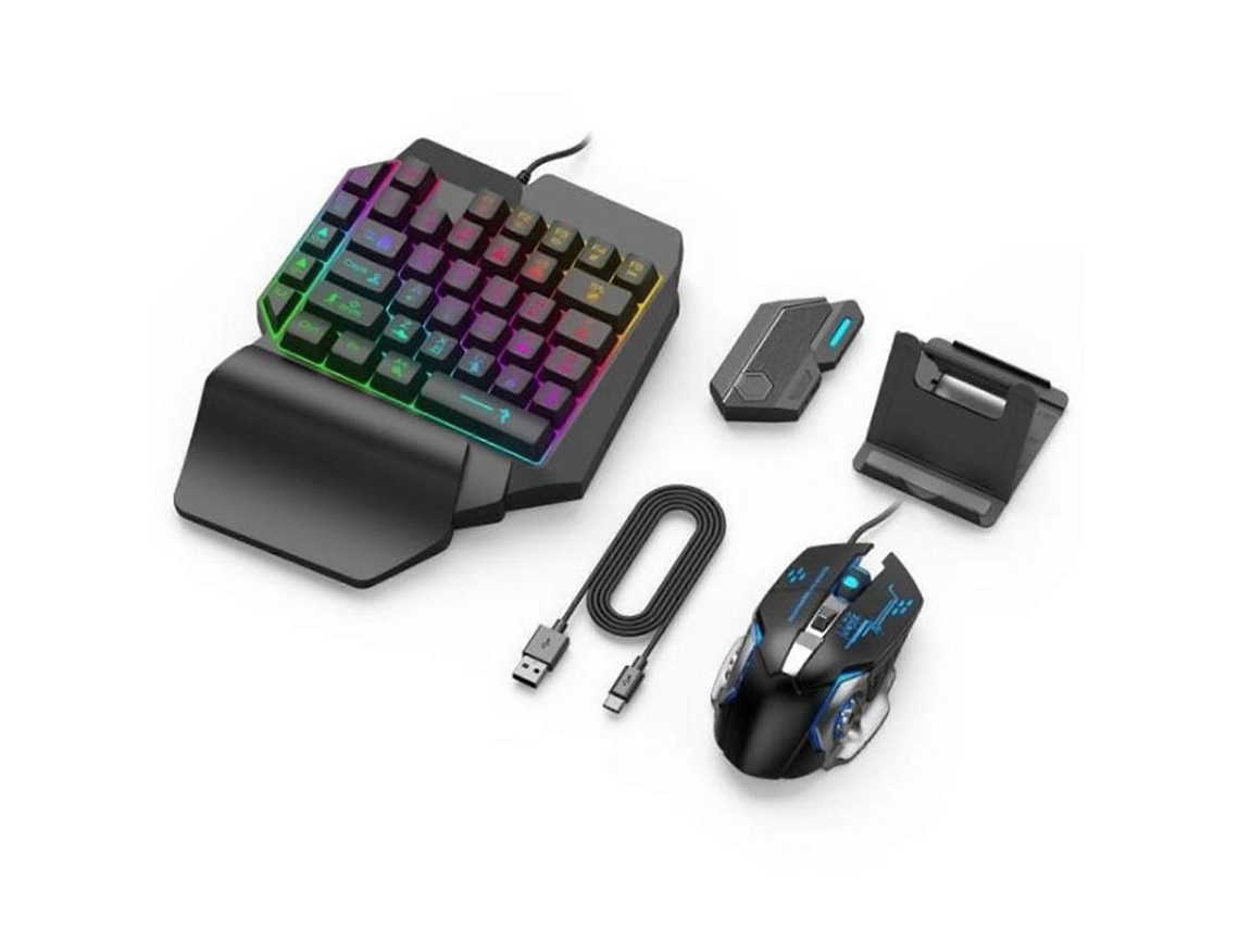 Controlador de PUBG Mobile, teclado, ratón, convertidor Bluetooth, juegos iOS Android