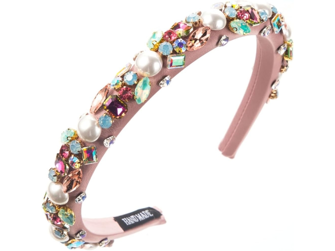 Diadema Elegante Con Detalles De Perlas: Un Accesorio Para El Cabello A La Moda Para Mujeres.