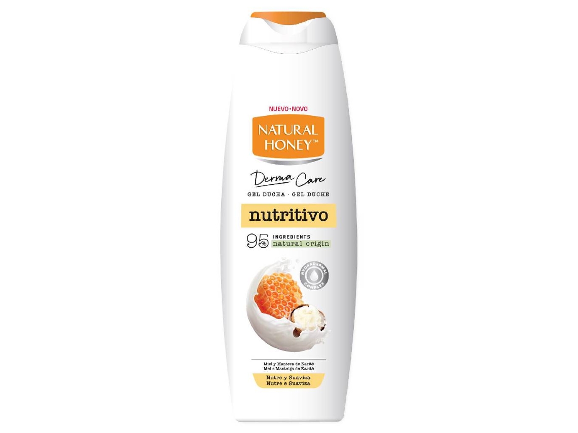 Gel de ducha nutritivo con miel natural Derma Care