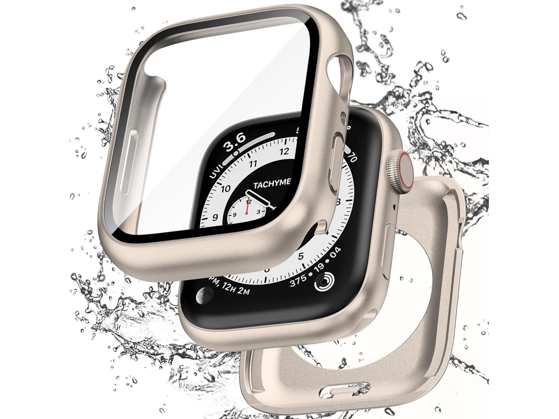 Estuche Yuysan para Apple Watch S10 de 46 mm Starlight