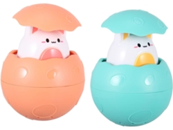 Set De 2 Juguetes De Baño Para Niños, Huevos De Agua Con Rociador, Divertidos Juguetes Para La Piscina