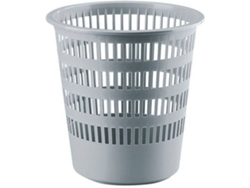 Papelera de Escritorio FAIBO Gris (Plastico Reciclado - 12L)