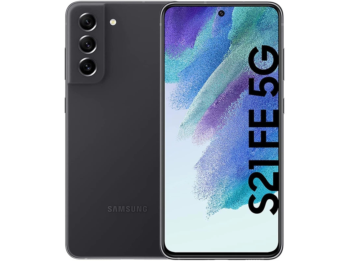 Smartphone SAMSUNG Galaxy S21 Fe 5G G990B/Ds 128Gb Graphite Grafito (Reacondicionado: A)