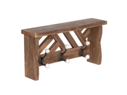 Perchero de Pared SIGNES GRIMALT Madera 10,5x22,5x45 cm