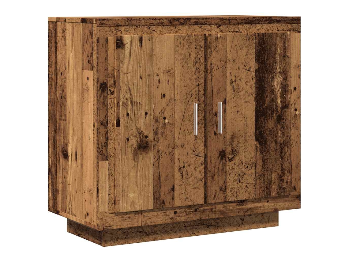 Maison Exclusive - Aparador De Madera Contrachapada Envejecida 80x40x75 Cm