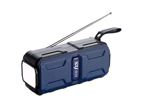 Altavoz Bluetooth Luz de flash para exteriores Lámpara de de energía solar Radio 5.1 de tarjeta multifunción
