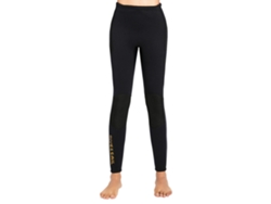 Calças De Neoprene 3mm Para Mulher Mantenem Calor Proteção Uv50+ Para Surf Natação Mergulho