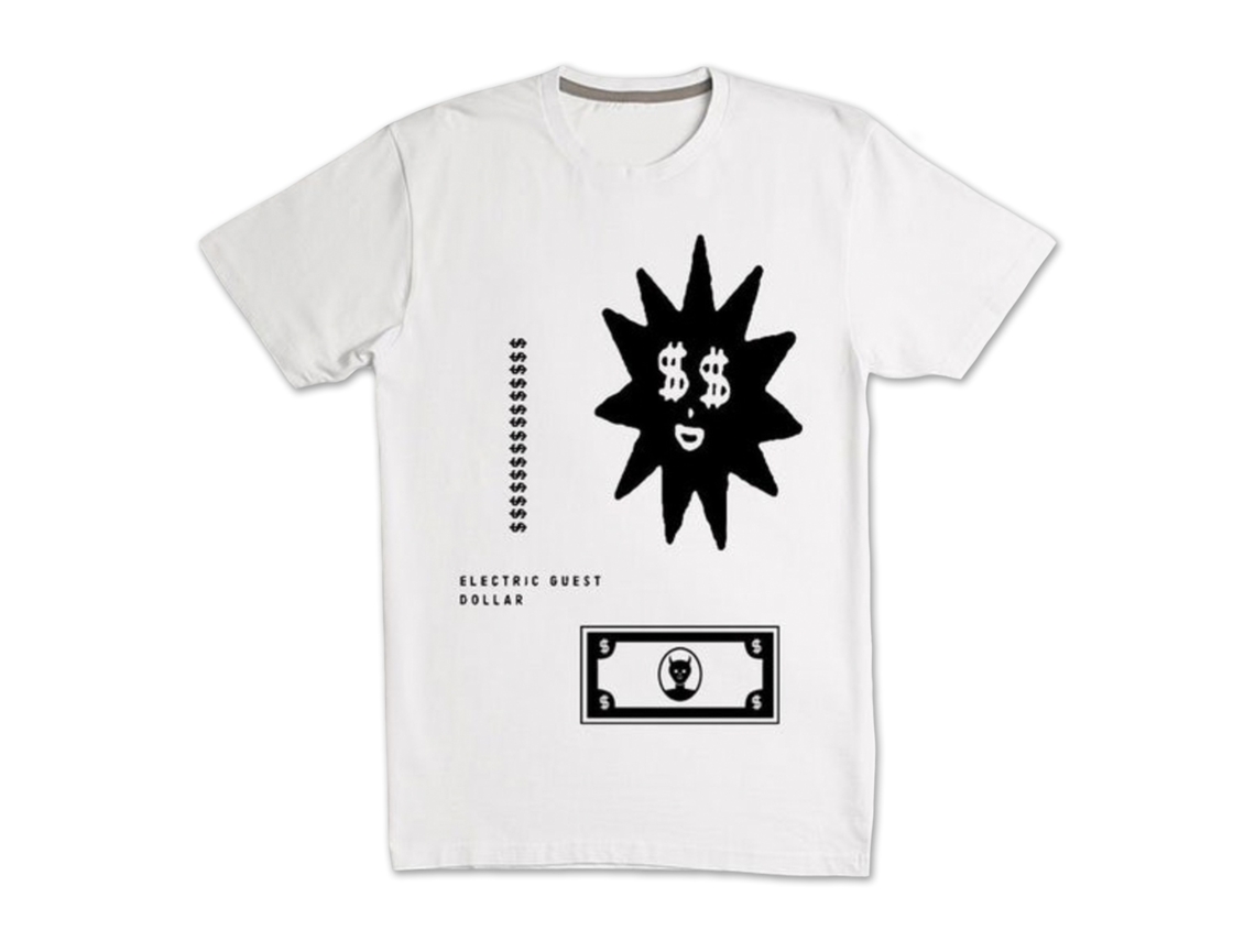 Electric Guest Dollar T-shirt Rockinstone Unisex Adults Best Sellers Size:xxxl