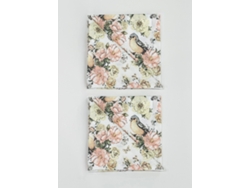 Conjunto 2 Servilletas ILMH BY I LOVE MY HOME 45x45cm - Estampado Pájaros