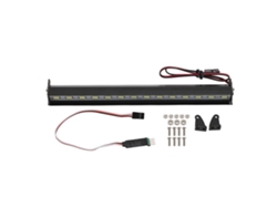 Ymsl Barra De Luz Led Para Coche Rc 7.1in Techo 14 Perlas De Luz Blanca Brillante Con Controlador Cable Para Coches Rc 1/8 Hxl