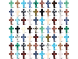 75 Piezas De Piedras Preciosas De Cristal Sueltas Con Forma De Bruja Y Múltiples Bolsillos.