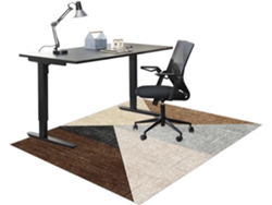 Tapete Protetor Cadeira Piso Antiderrapante 70 X 120 Cm Piso Laminado Chão Escritório, Gamer, Pisos